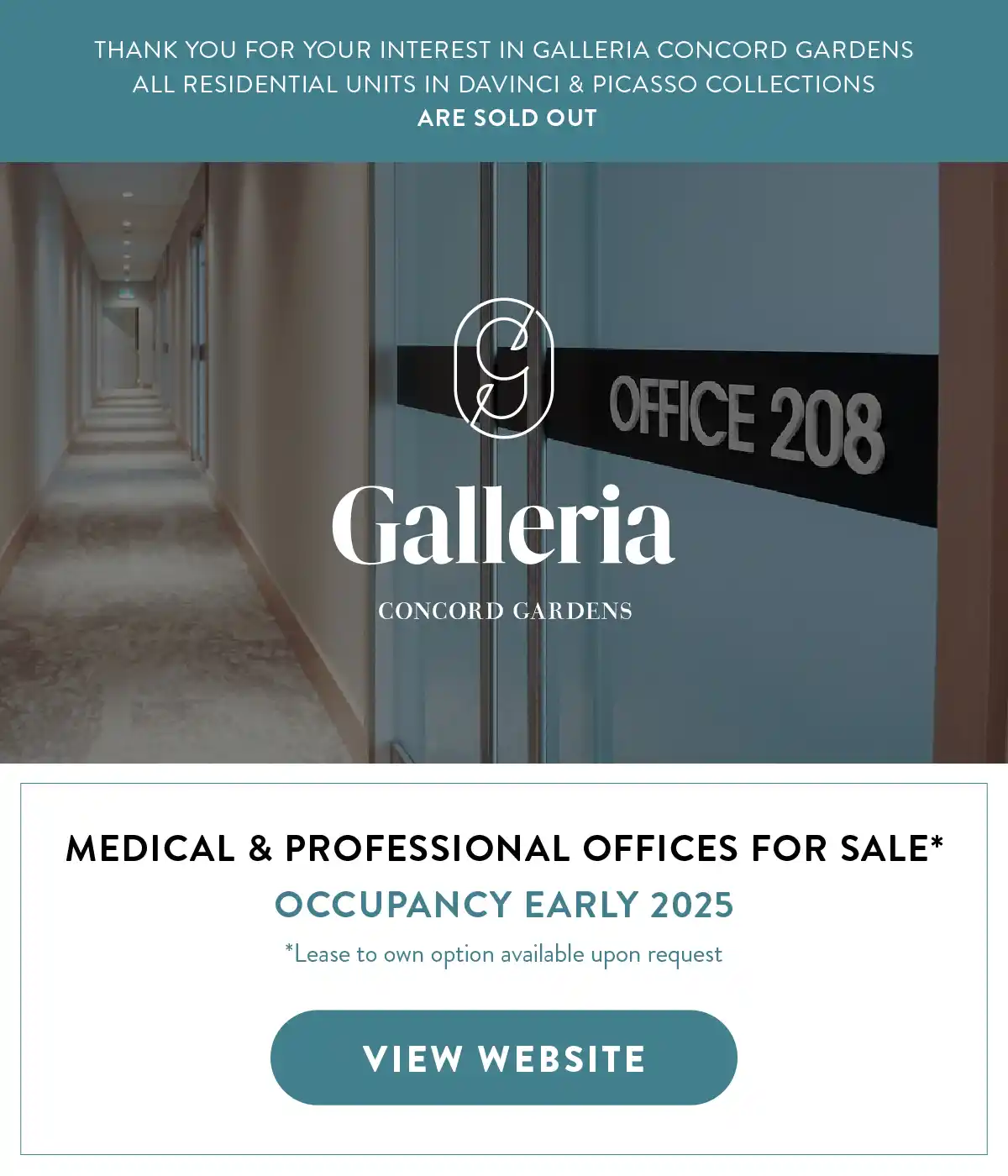 galleria promotion